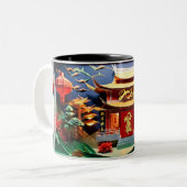 ドラッ中国のグ新年2024寺2TMug ツートーンマグカップ (正面左)