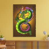 ドラッ中国のグ キャンバスプリント (インサイチュ (リビング))