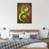 ドラッ中国のグ キャンバスプリント (インサイチュ (寝室))