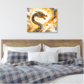 ドラッ中国のグ キャンバスプリント (インサイチュ (寝室))