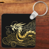 ドラッ中国のグ キーホルダー (裏面)