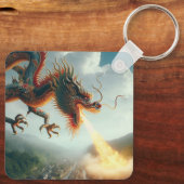 ドラッ中国のグ キーホルダー (裏面)