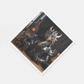 ドラッ中国のグ・ニュー・イヤー スタンダードランチョンナプキン (角)