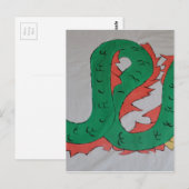 ドラッ中国のグ ポストカード (正面/裏面)