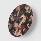 ドラッ中国のグ ラウンド壁時計 (傾斜)