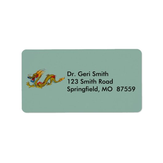 ドラッ中国のグ ラベル (正面)