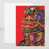 ドラッ中国のグ 招待状 (正面/裏面)