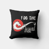 ドラッ中国のグ"私は伝説" クッション (正面)