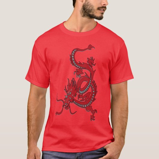 ドラッ中国のグ – 辰年 Tシャツ (正面)