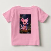 ドラッ中国のグTシャツ – 力を受け入れる知恵 ベビーTシャツ (裏面)