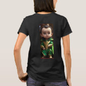 ドラッ中国のグTシャツ – 象徴的な神話デザイン Tシャツ (裏面)