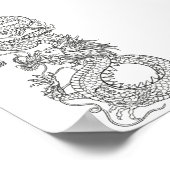 ドラッ伝統的中国のグのポスター ポスター (角)