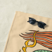 ドラッ伝統的中国のグビーチタオル ビーチタオル (インサイチュ)