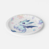 ドラッ威厳のあるお洒落グ赤ちゃんシャワー ペーパープレート (アングル)