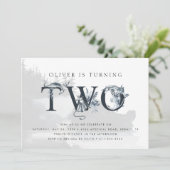 ドラッ威厳のあるグ神話の少年たち2nd誕生日 招待状 (スタンド正面)