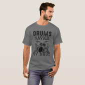 ドラッ救グ・マイ・ドおもしろいラマー Tシャツ (正面フル)
