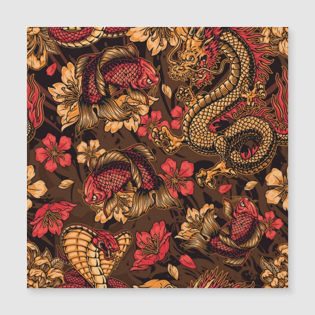 ドラッ日本のグコイパターン。 (正面)