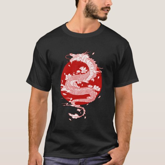 ドラッ日本のグ日本のフラッグ・ジャパン Tシャツ (正面)
