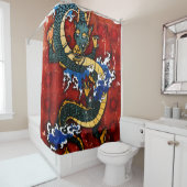ドラッ日本のグ シャワーカーテン (インサイチュ)