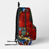 ドラッ日本のグ プリントバックパック (左)