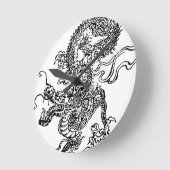 ドラッ日本のグ – 中のスタイル ラウンド壁時計 (傾斜)