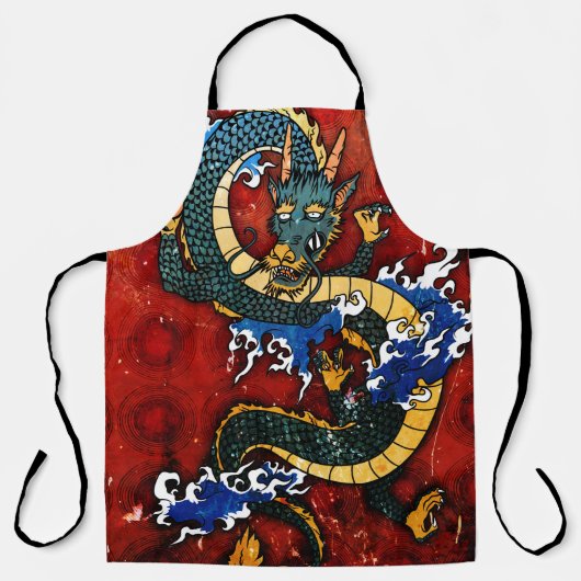 ドラッ日本のグ – Good Fortune エプロン (正面)