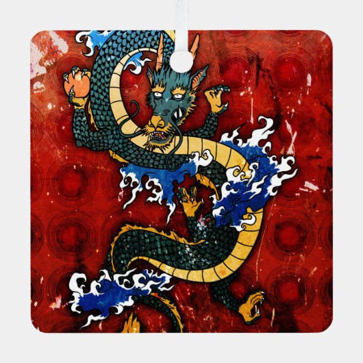 ドラッ日本のグ – Good Fortune メタルオーナメント (正面)