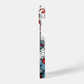 ドラッ日本のグiPhone 14スリムフィットケース、光沢 iPhoneケース (左側面)