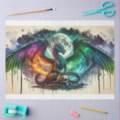 ドラッ絵を描グ 薄葉紙 (クラフト)