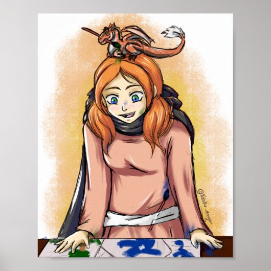 ドラッ絵画グと一緒に ポスター (正面)