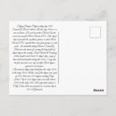 ドラッ飛んでいるグクリッパー帆船1858 ポストカード (裏面)