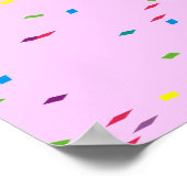 ドラッ飛んでいるグベッドルームドアポスター ポスター (角)