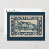 ドラバレー，モロッコ – はがき (正面/裏面)