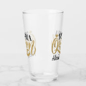 ドラパーソナライズされたマ女王 タンブラーグラス (左)