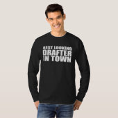 ドラフター従業員感謝の仕事 Tシャツ (正面フル)