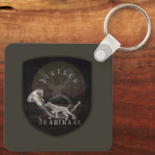 ドラフトハーTシャツトラッカーハット キーホルダー (裏面)