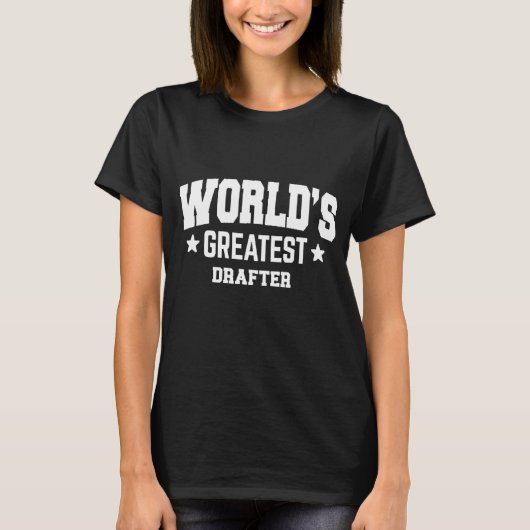 ドラフト世界最大級の2デコルテーマ Tシャツ (正面)