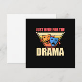 ドラマが好きなだけの俳優 招待状 (正面/裏面)