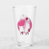 ドラマなしラマおもしろいブ結婚ライドブライダルシャワー タンブラーグラス (裏面)