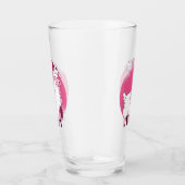 ドラマなしラマおもしろいブ結婚ライドブライダルシャワー タンブラーグラス (右)