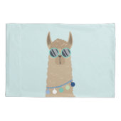 ドラマなしラマ – おもしろいキッズ 枕カバー (裏面)