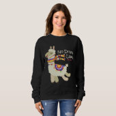 ドラマなしラマ スウェットシャツ (正面フル)