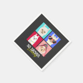 ドラマなしラマ スタンダードカクテルナプキン (角)