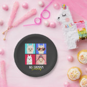 ドラマなしラマ ペーパープレート (パーティー)