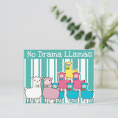 ドラマなしラマ ポストカード (スタンド正面)