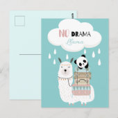 ドラマなしラマ ポストカード (正面/裏面)