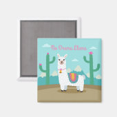 ドラマなしラマ マグネット (正面/裏面)