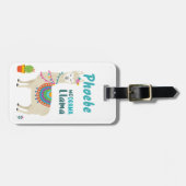 ドラマなしラマ ラゲッジタグ (正面横)