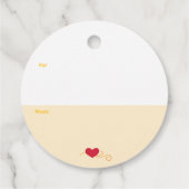 ドラマなしラマ（暖） フェイバータグ (裏面)