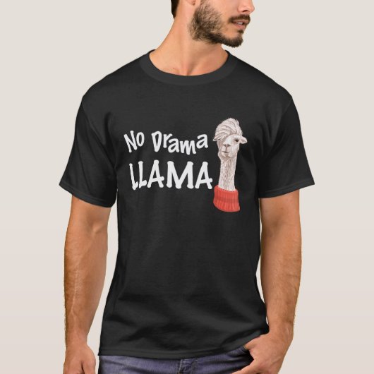 ドラマなしラマ Tシャツ (正面)